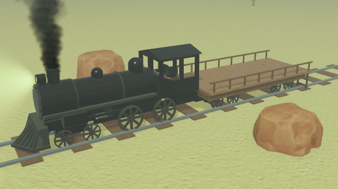 Train in Roblox Dead Rails game