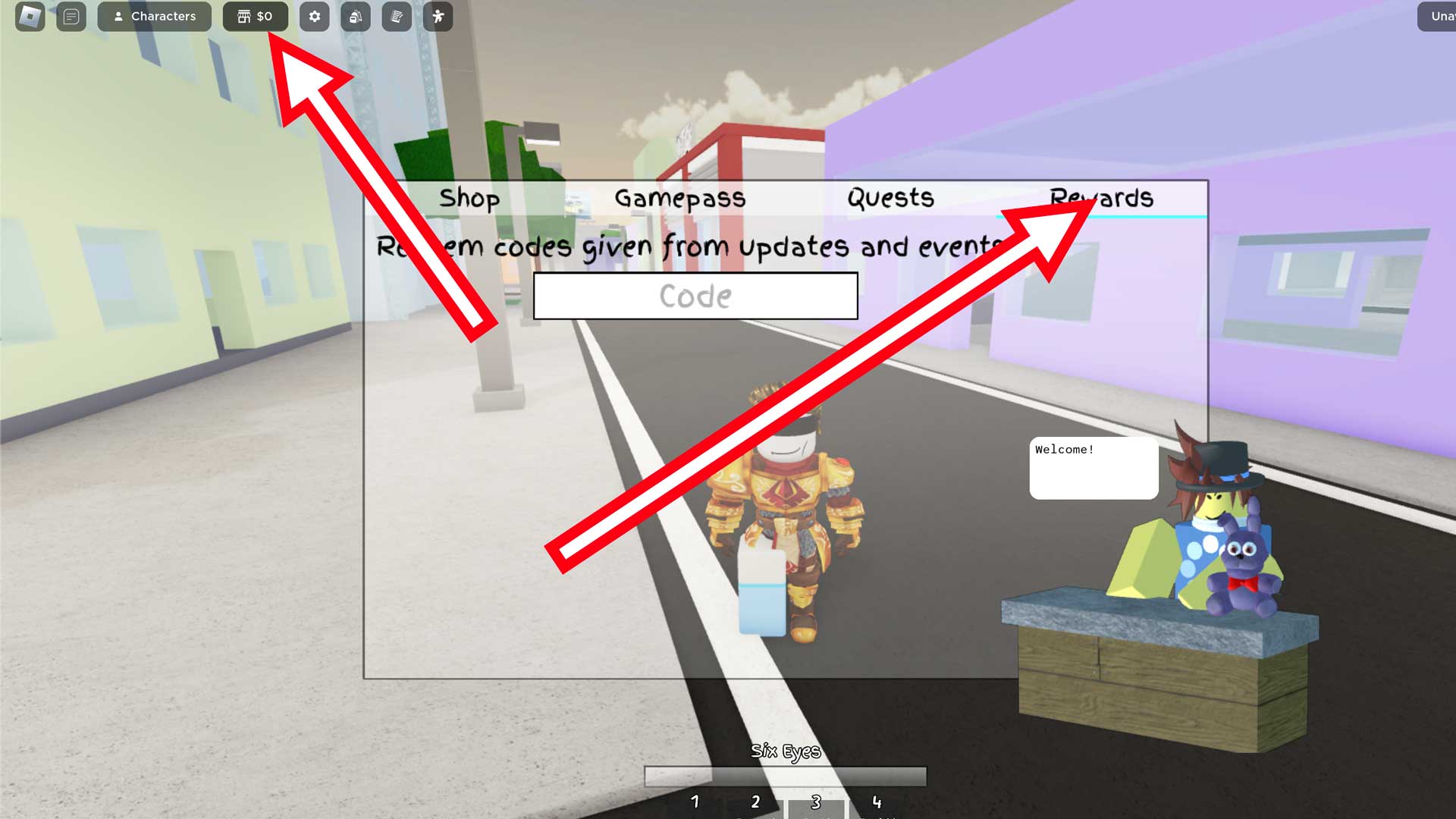 Jujutsu Shenanigans Code Features